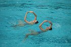 Artistic Swim vs TWC  Wheaton College Artistic Swimming vs Texas Women’s College. - Photo By: KEITH NORDSTROM : Wheaton, Artistic Swimming